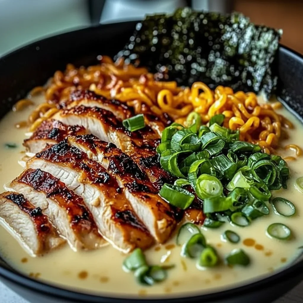 Spicy Chicken Ramen Bowl