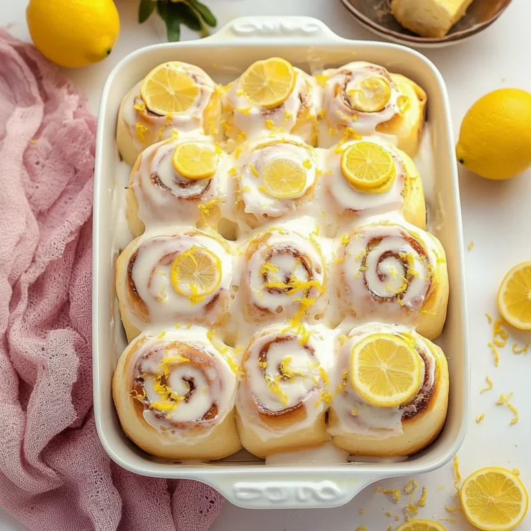 Zesty Lemon Rolls