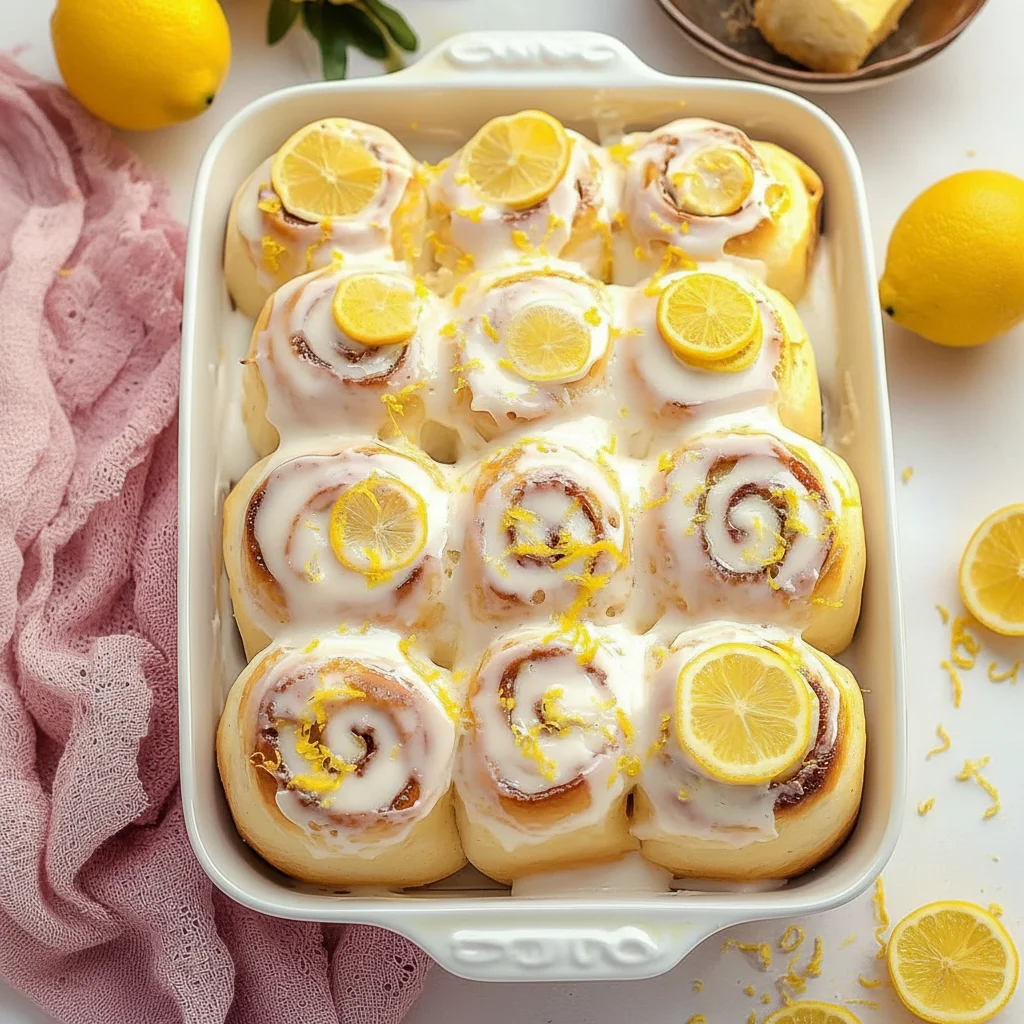 Zesty Lemon Rolls