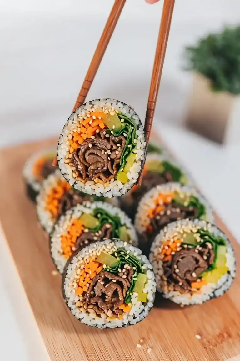 Bulgogi Gimbap Rolls