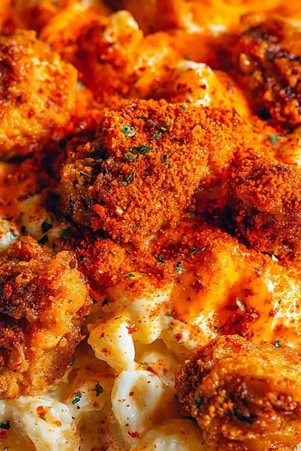 Nashville Hot Chicken Mac and Cheese