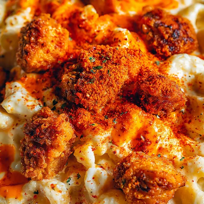 Nashville Hot Chicken Mac And Cheese