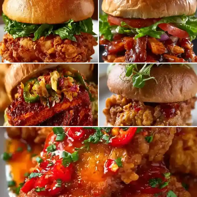 Nashville Hot Chicken Sandwiches (Extra Fiery)