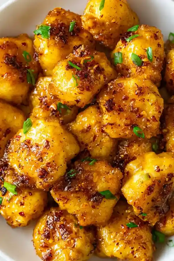 Paleo Spicy Honey Garlic Chicken Bites