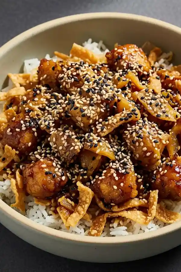Sesame and Ginger Crunch