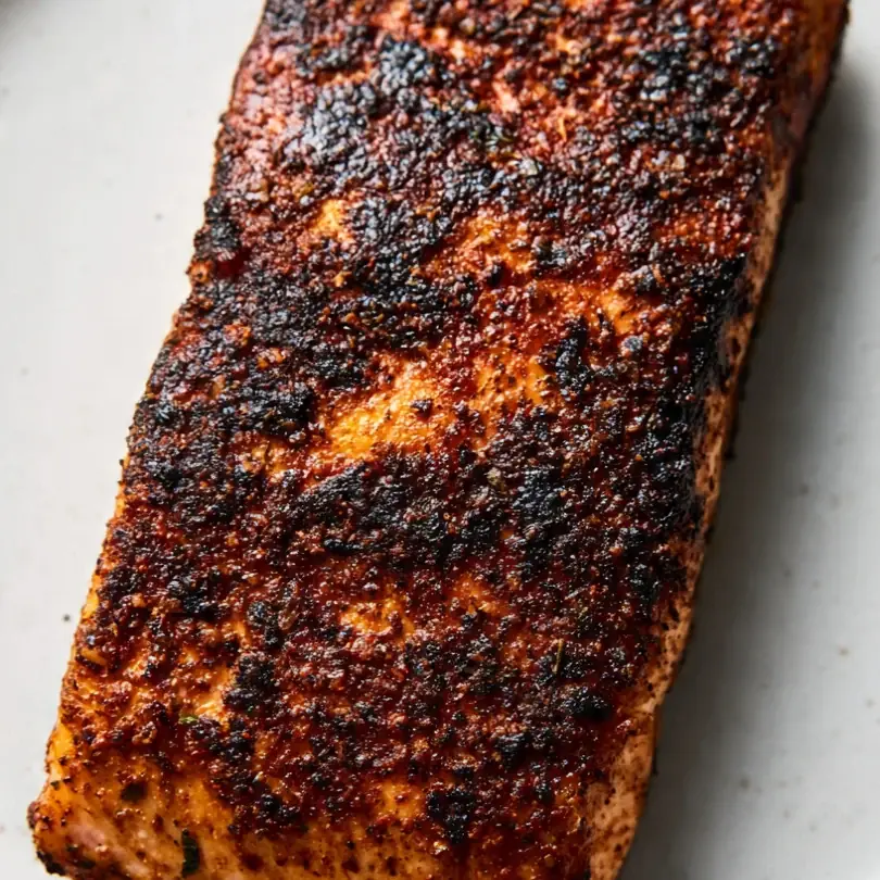 Spicy Blackened Salmon With Cajun Spice