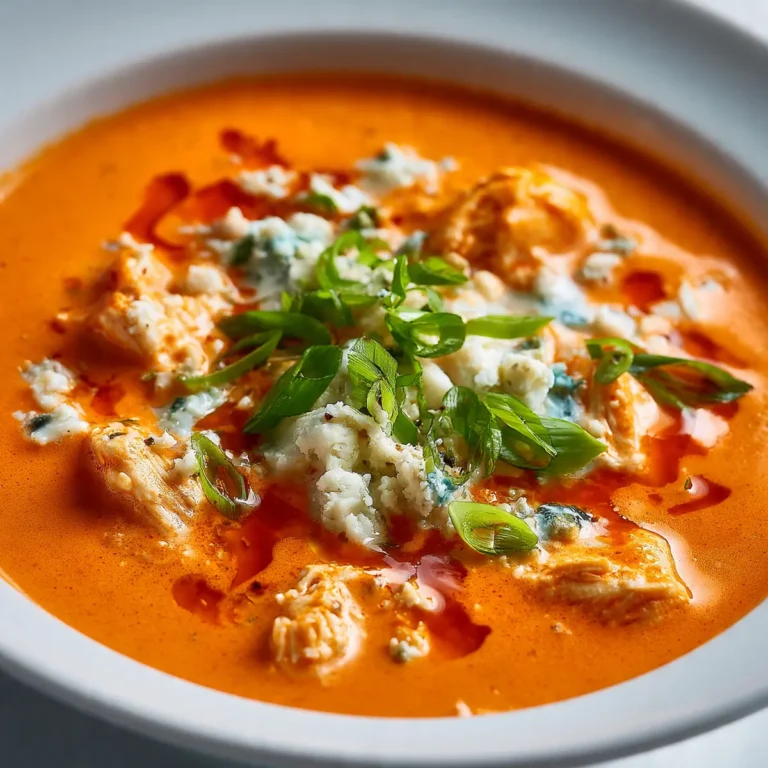 Spicy Buffalo Chicken Soup (Creamy)