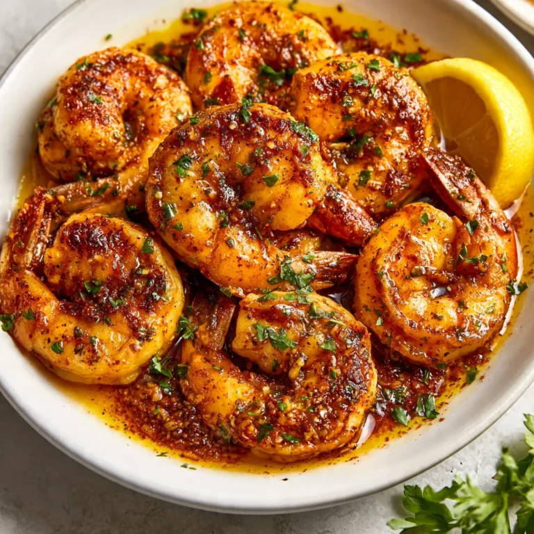 Spicy Cajun Garlic Butter Shrimp