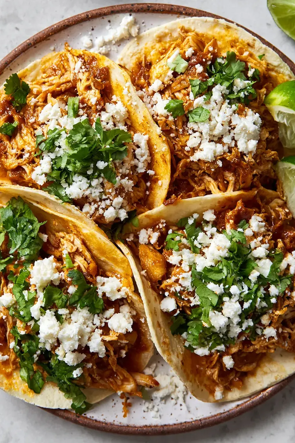 Spicy Chicken Tinga Tacos