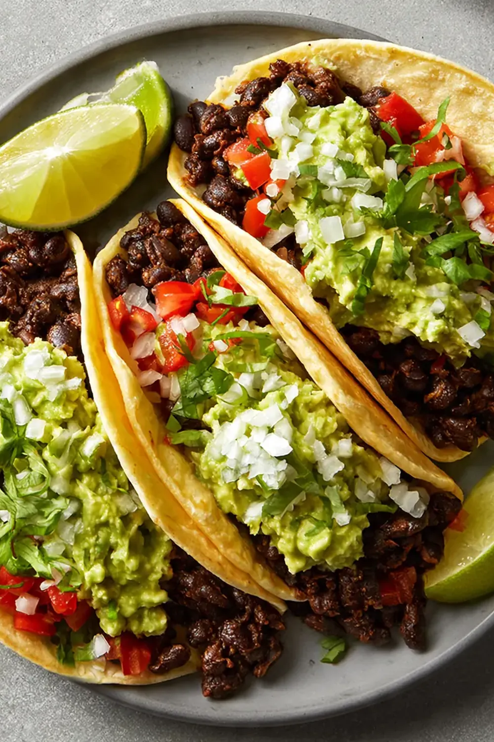 Spicy Chipotle Black Bean Tacos