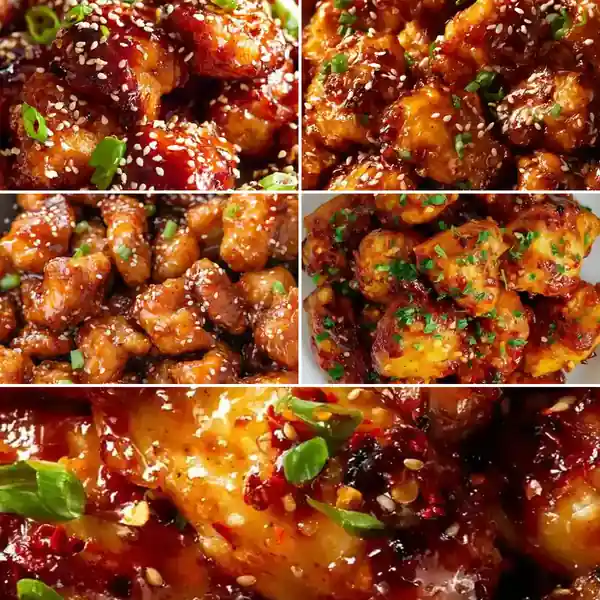 Spicy Honey Garlic Chicken Bites