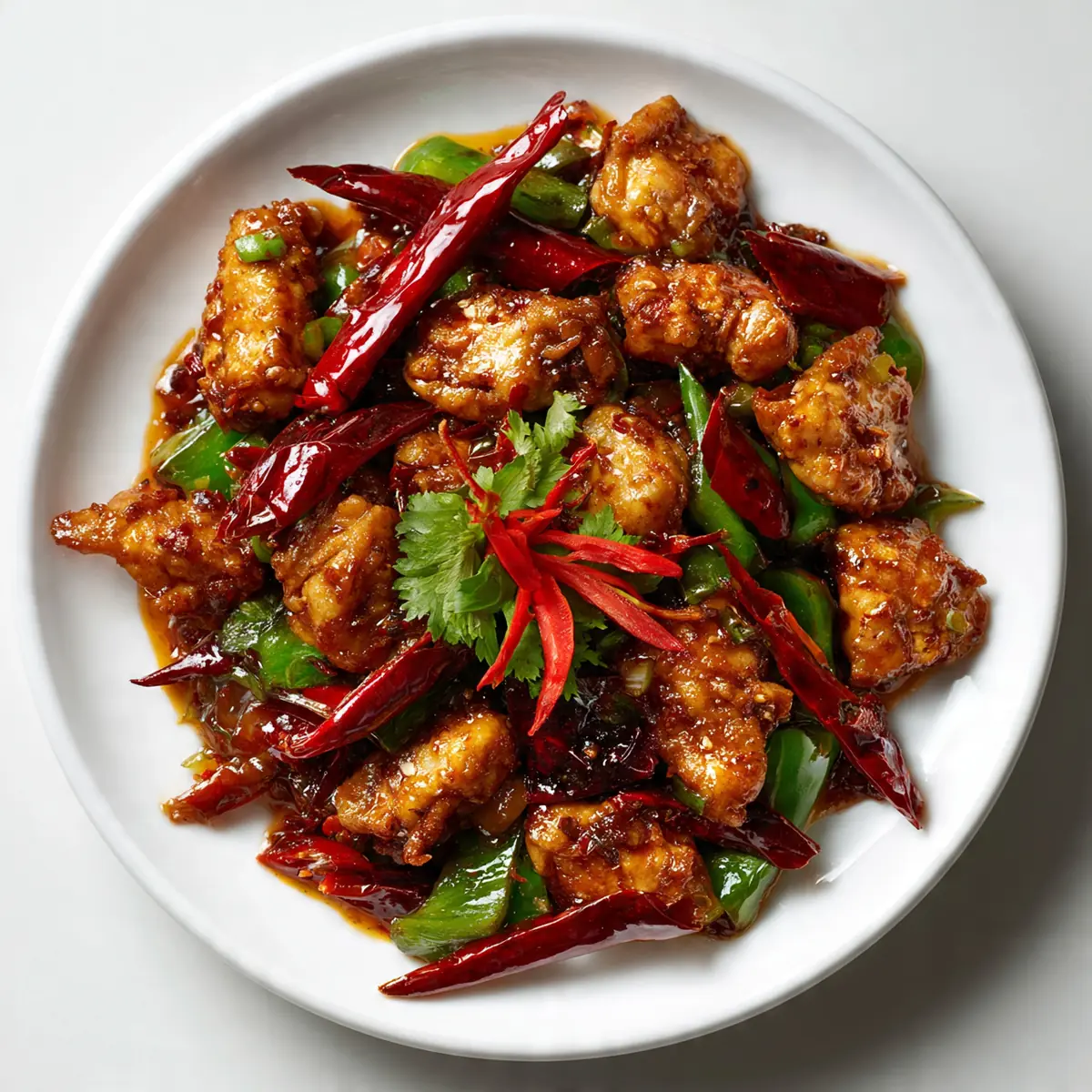Spicy Hunan Chicken Stir-Fry