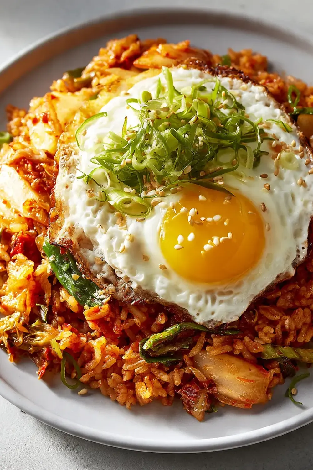 Spicy Korean Kimchi Fried Rice