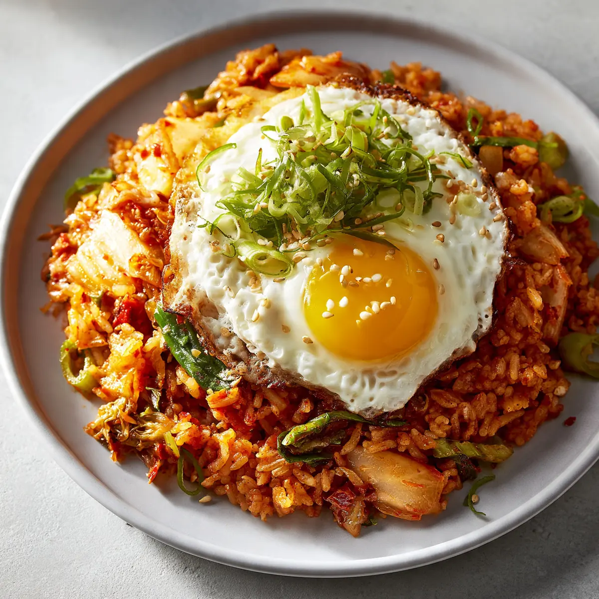 Spicy Korean Kimchi Fried Rice