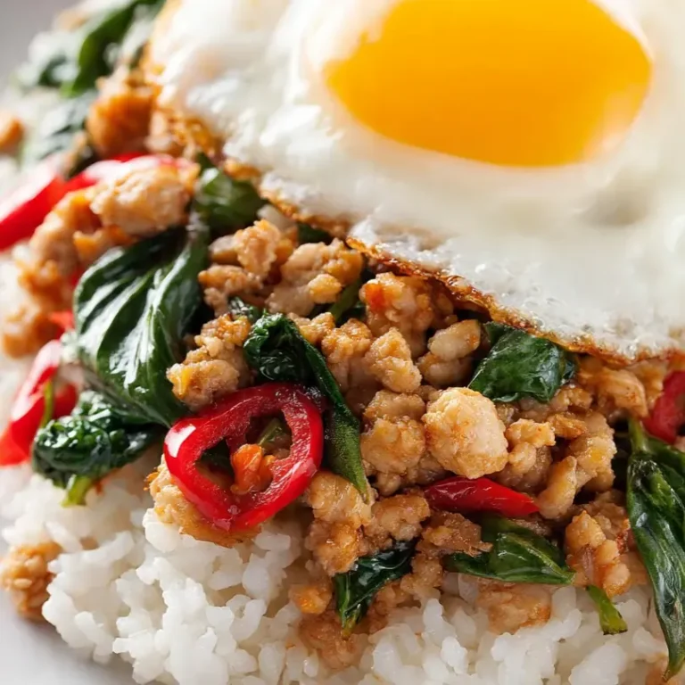 Spicy Thai Basil Chicken (Pad Krapow)