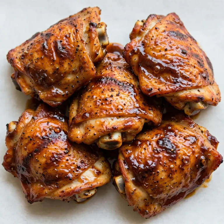 Baked Bbq Chicken Thighs