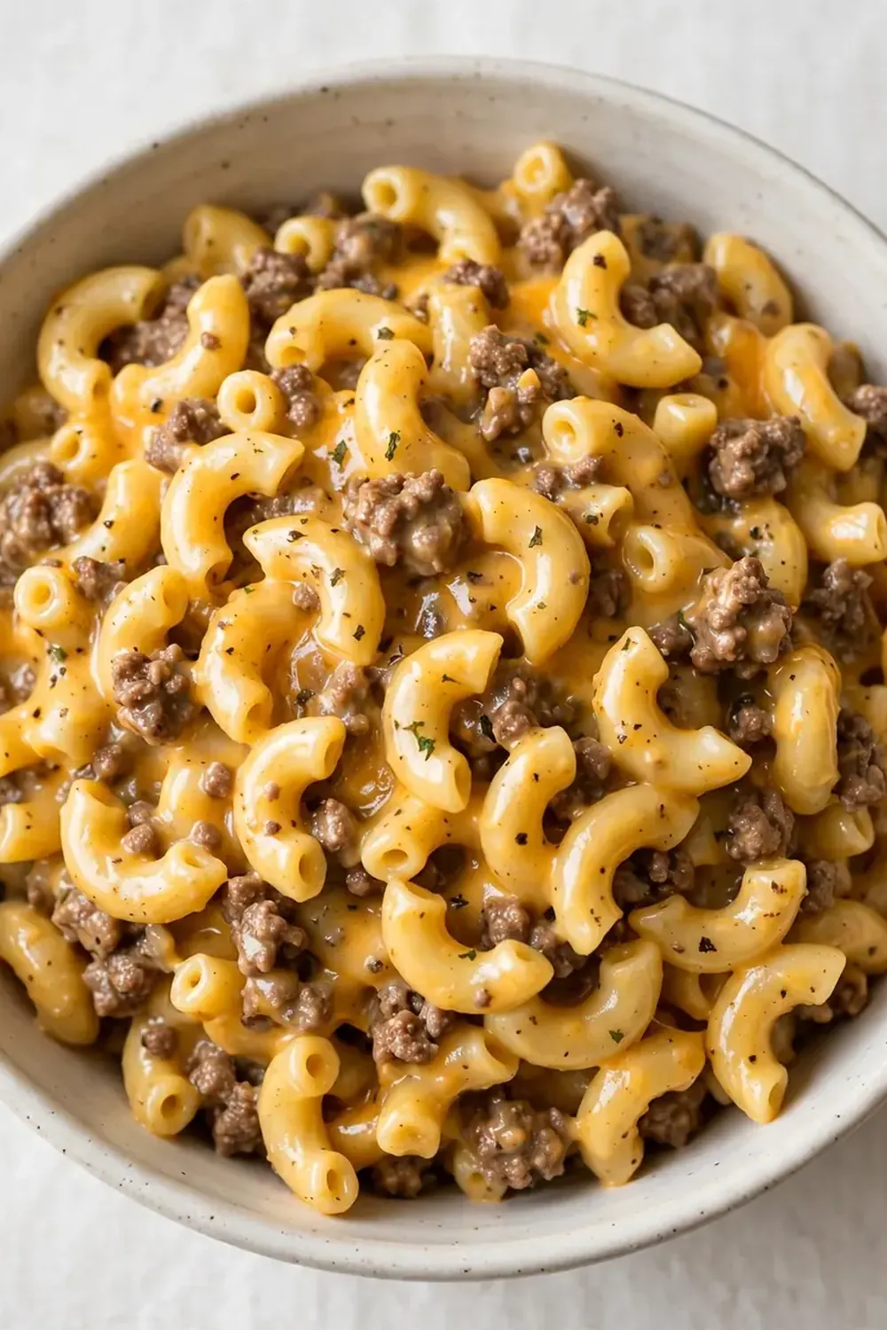 Cheeseburger Macaroni (Homemade Hamburger Helper)