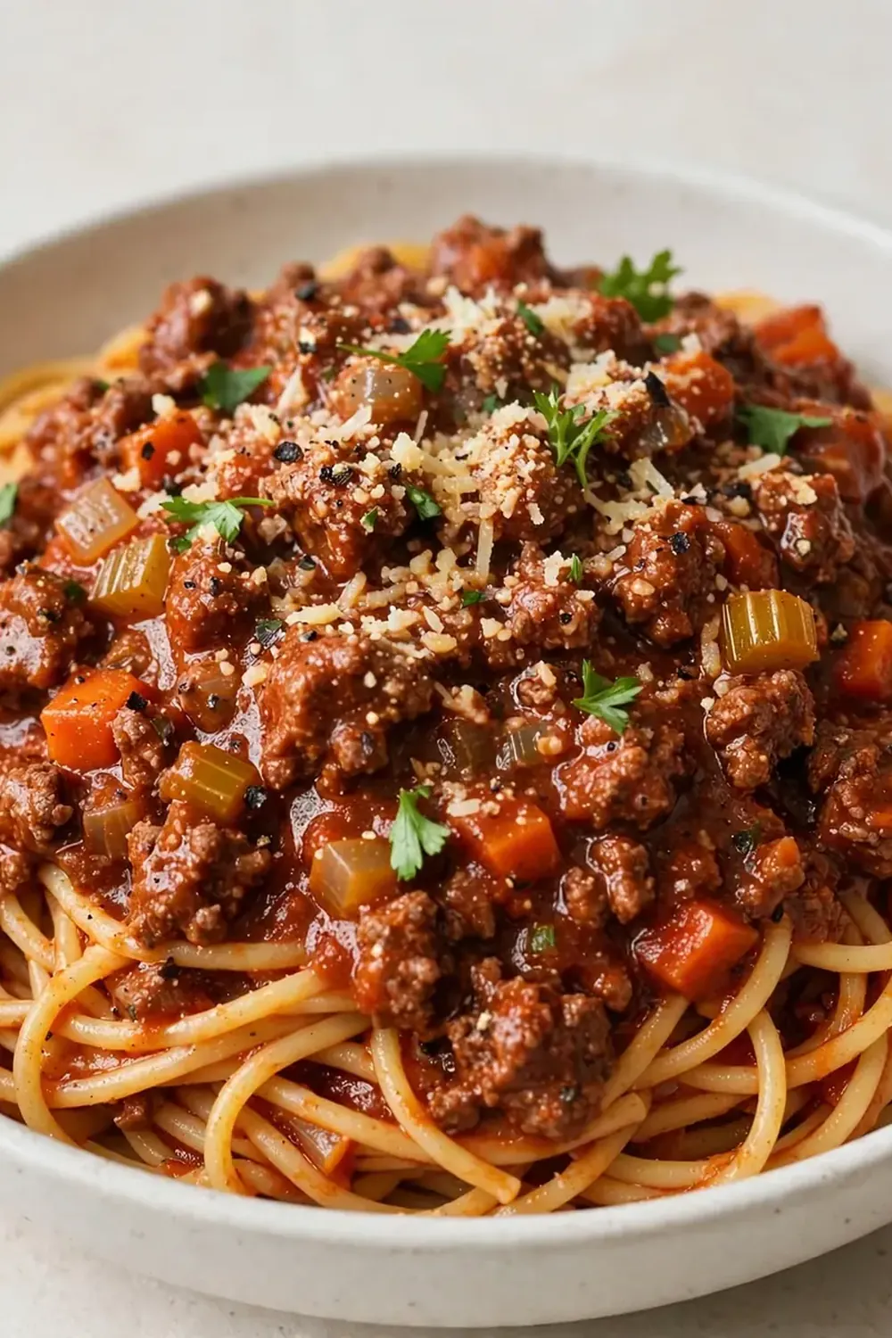 Classic Beef Bolognese Pasta
