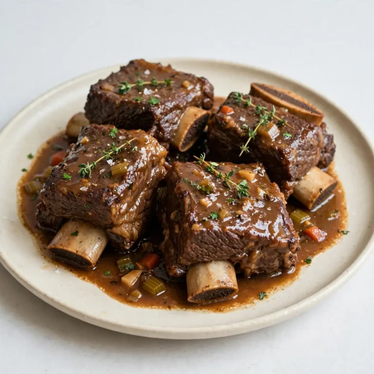 Classic Braised Beef Short Ribs