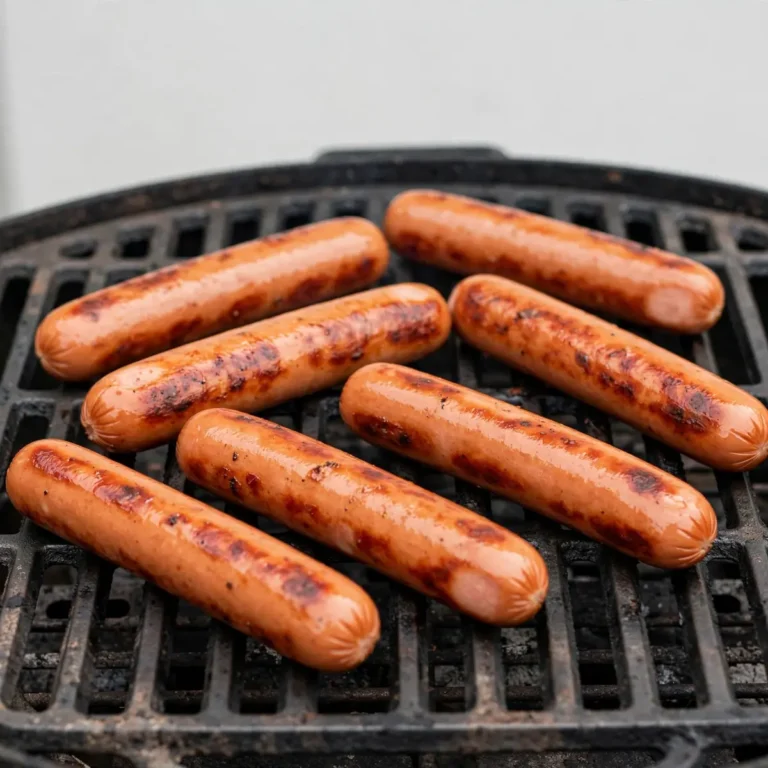 Classic Hot Dogs On The Grill