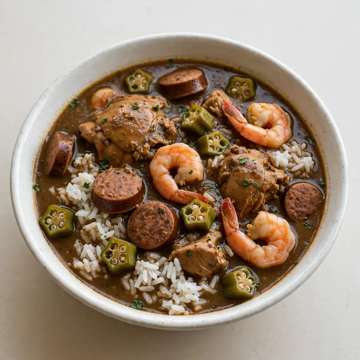 Classic Louisiana Gumbo