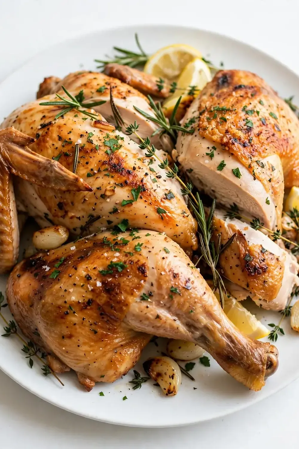 Classic Roast Chicken with Herbs