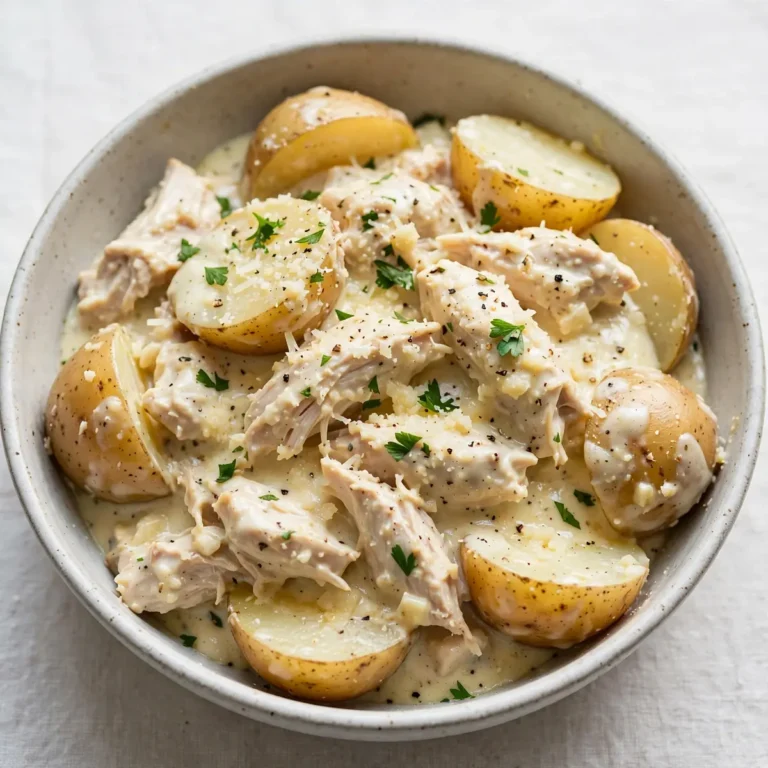 Crockpot Creamy Chicken And Potatoes