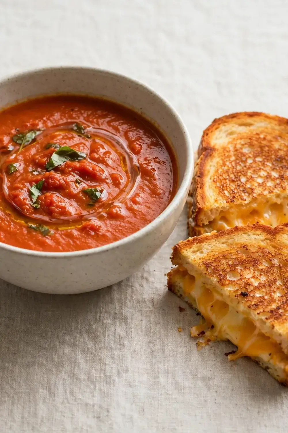 Grilled Cheese with Tomato Soup