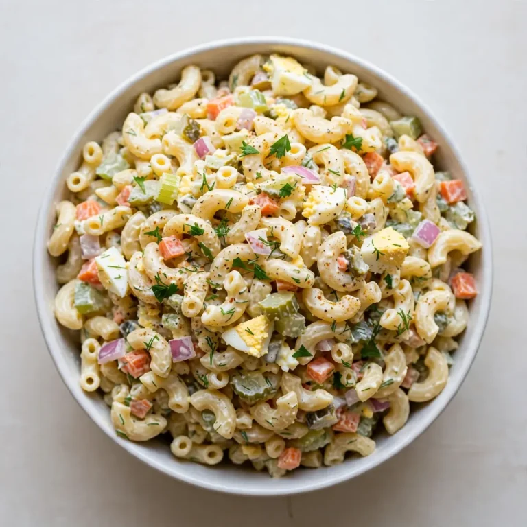 Homemade Macaroni Salad