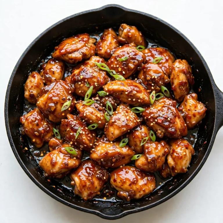 Honey Sriracha Chicken Skillet