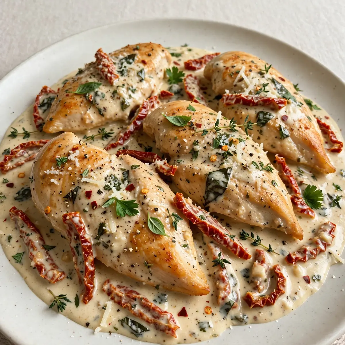 Marry Me Chicken (Creamy Sun-Dried Tomato)