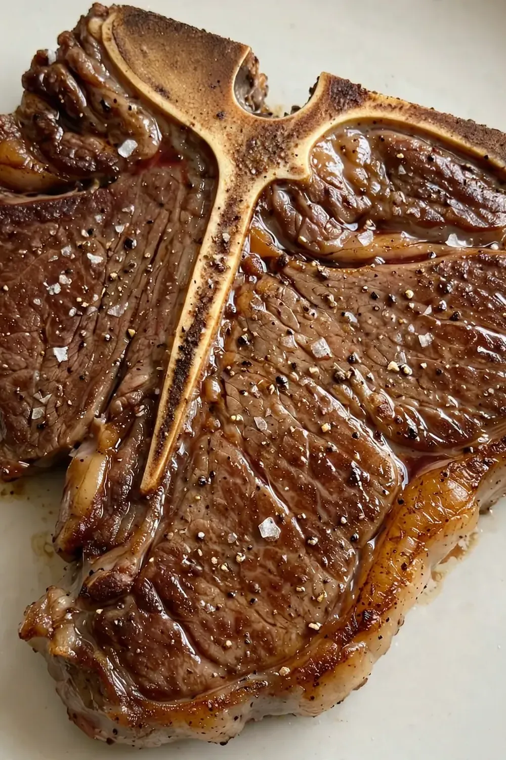 Perfect Pan-Seared T-Bone Steak