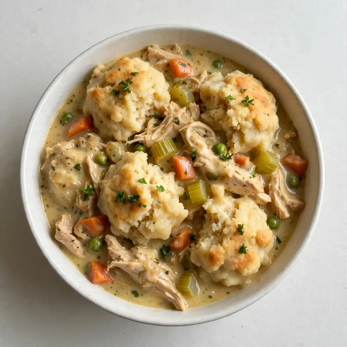 Slow Cooker Chicken And Dumplings