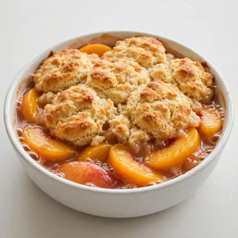 Southern Peach Cobbler