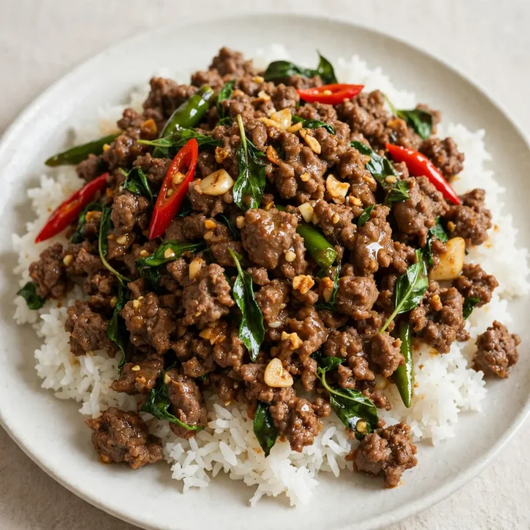 Thai Basil Beef Stir-Fry